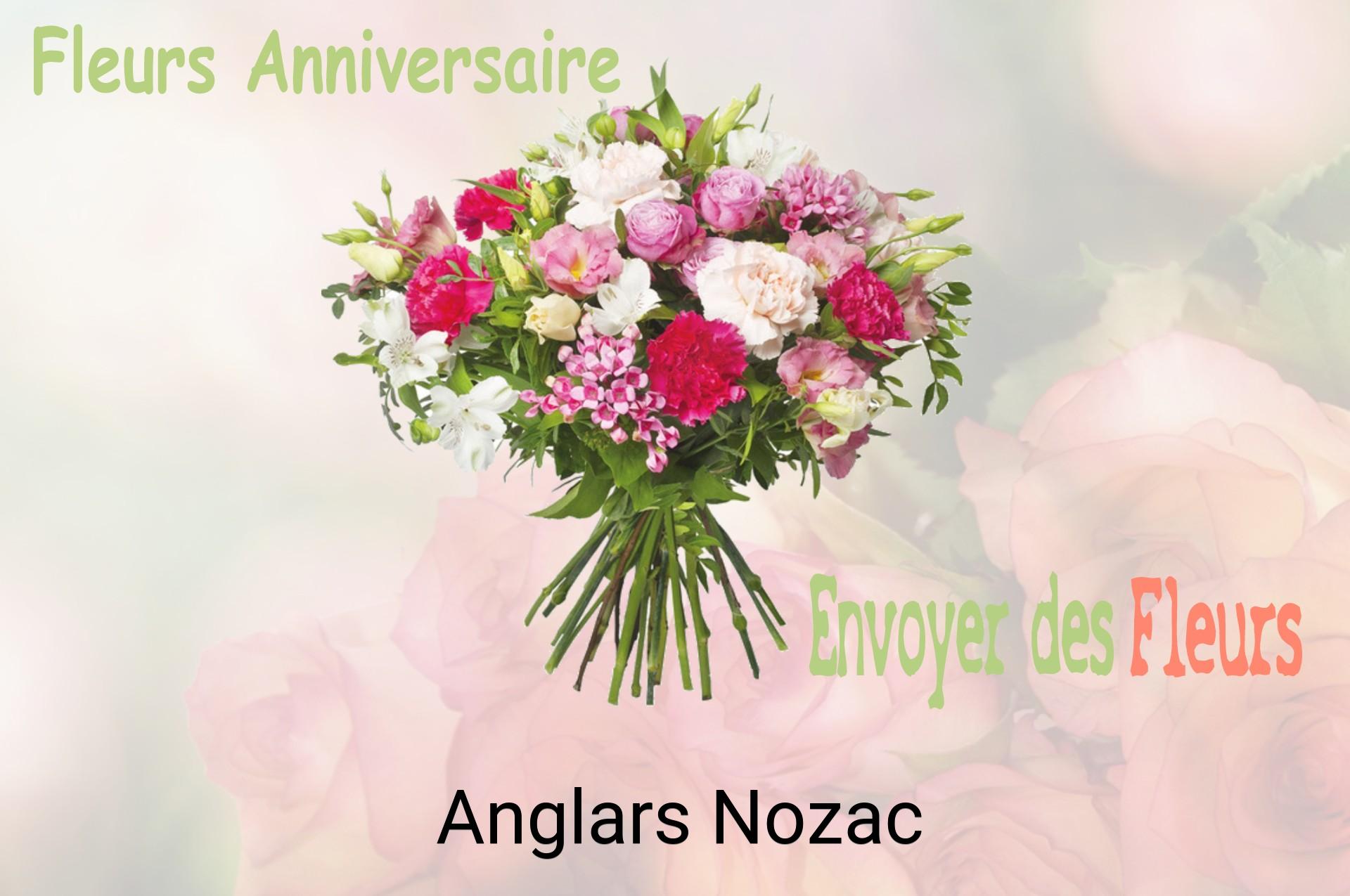 Bouquet de fleurs d’anniversaire livré à Anglars-Nozac